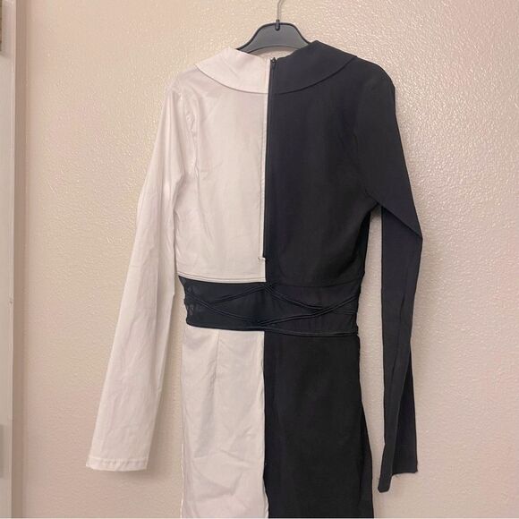 Weissman dance costume white black ring master tux Ring-A-Ding-Ding 14573 SA - Picture 5 of 12